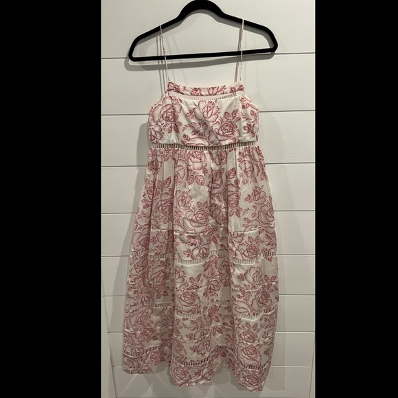 🔥Zimmermann white floral Roza ladder dress 🌸 - Picture 5 of 10
